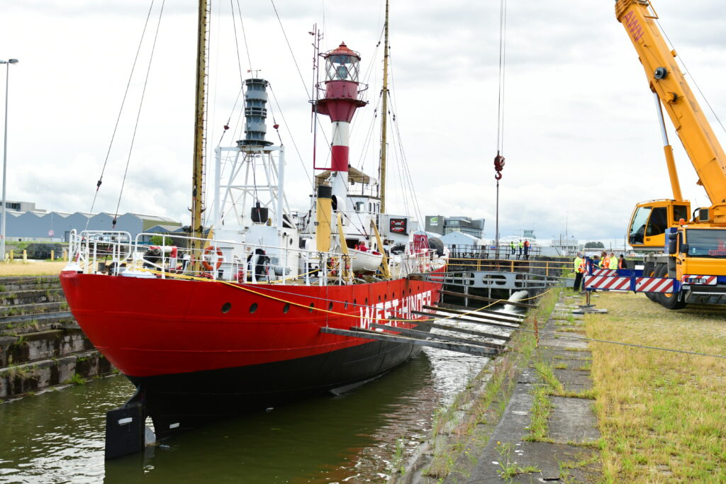 West Hinder III droogdok