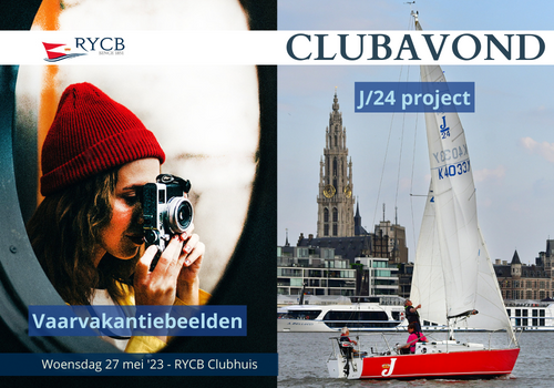 RYCB Clubavond J/24 + Vaarvakantiebeelden