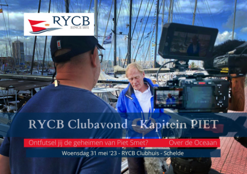 RYCB Clubavond kapitein Piet