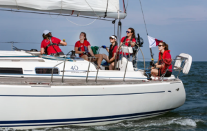 Sailing for Think Pink